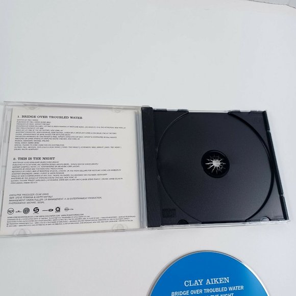 Clay Aiken Bridge Over Troubled Water/This Is The Night - Picture 8 of 12